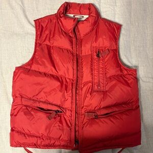 American Eagle Outfitters Red Puffer Vest